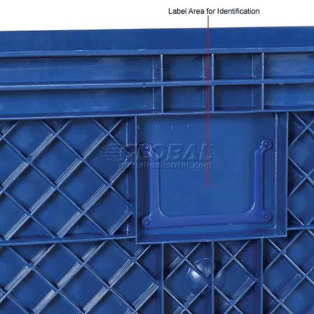 Easy Assembly Solid Wall Container 39-1/4 x 31-1/2 x 33-1/2 Overall