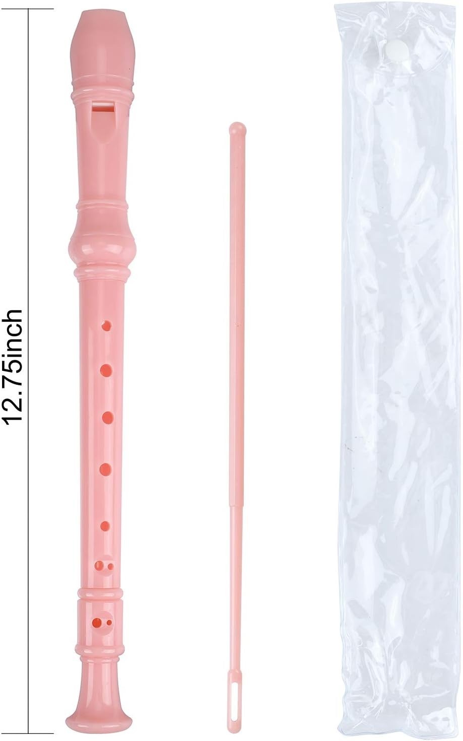 Estudiante de flauta Soprano Grabadora instrumento de viento orquesta ys.