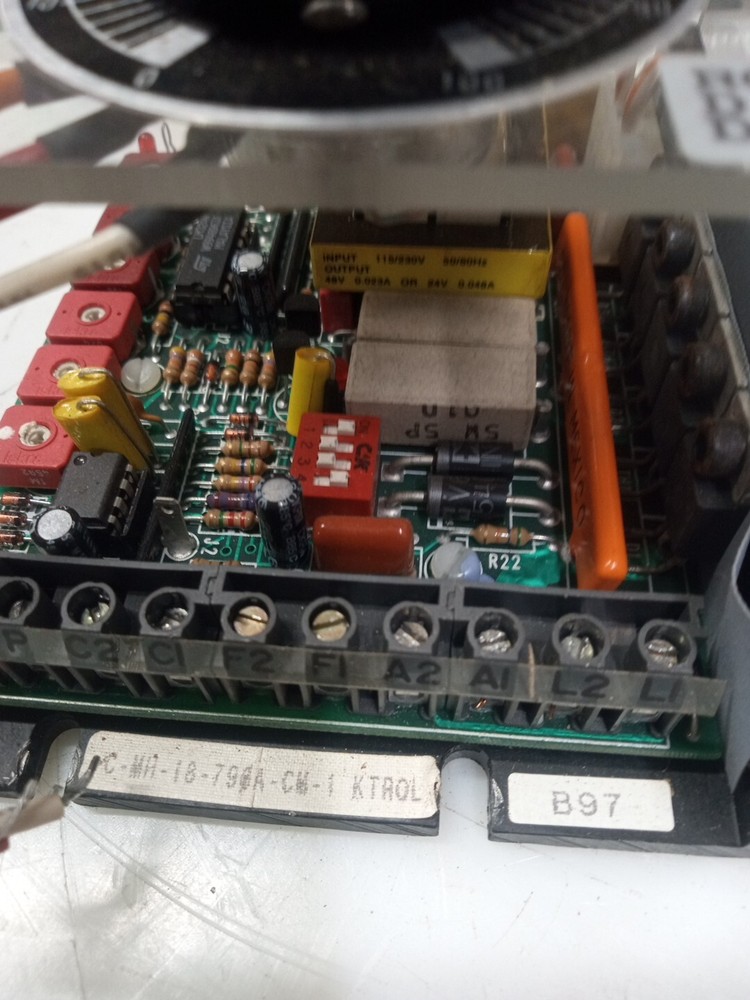 Electrol C-MH-18-790A-CM-1 Speed Controller KTROL