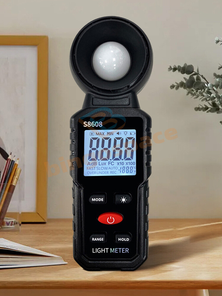Digital illuminance Light Meter Lux meter Photometer 200000Lux Luxmeter Tool