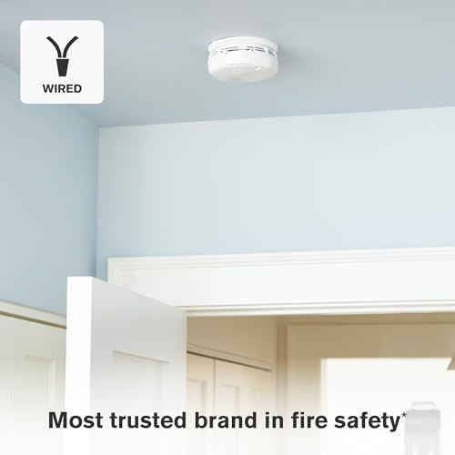 First Alert SM300-AC, Interconnect Hardwire Dual Sensor Smoke 1-Pack, White