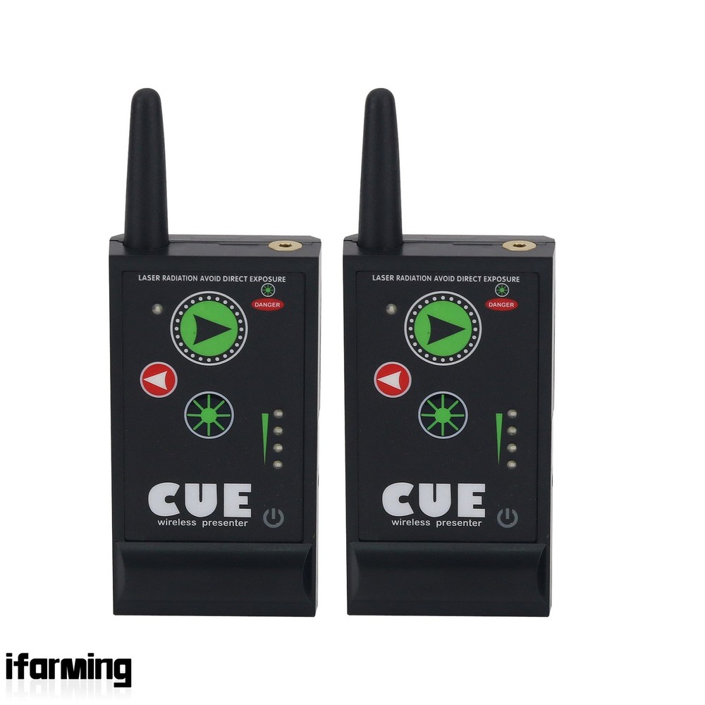 Super Cuelight Presenter Remote 1 Receiver and 2 Transmitters for Presentation