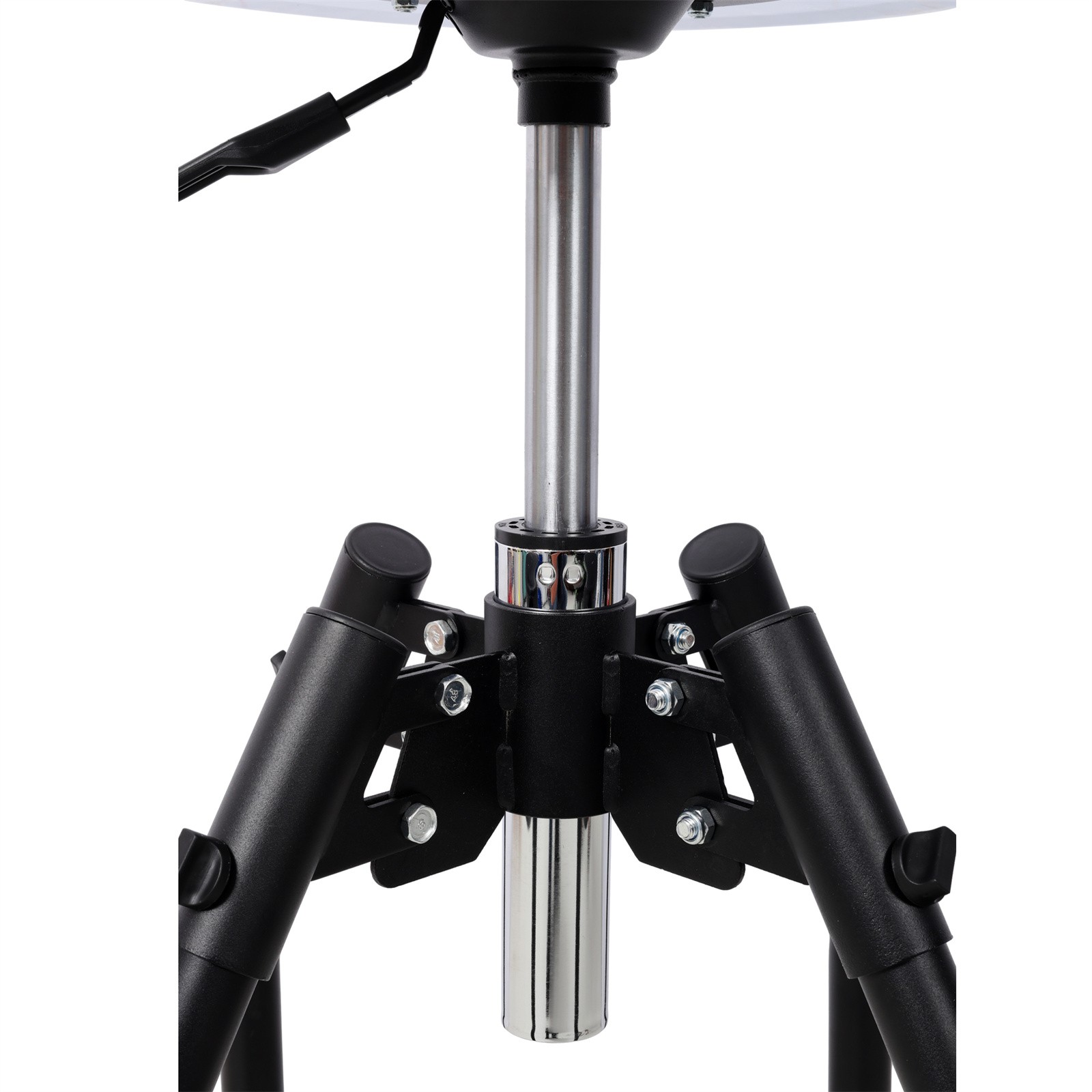 360° Swivel Heavy Duty Adjustable Hydraulic Shop Stool 330lbs Capacity Bar Stool