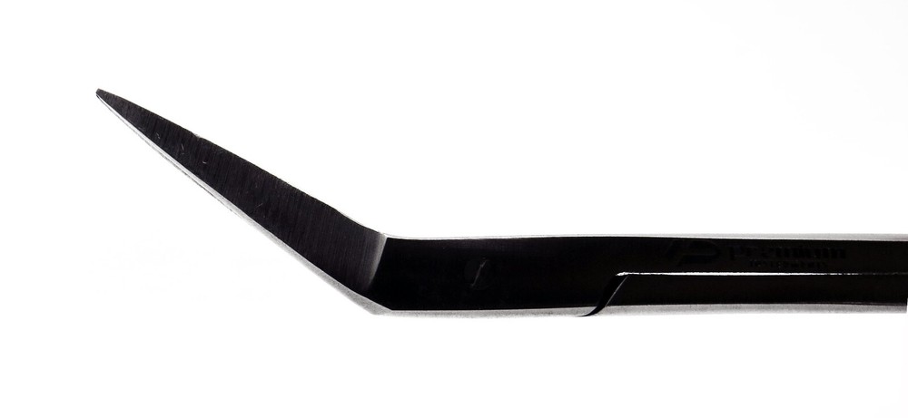 Universal Micro Iris Scissors Angled 4.5" Sharp/Sharp Premium Instruments