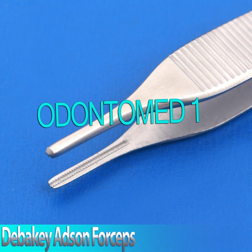 3 DEBAKEY ADSON ATRAUMATIC FORCEPS 4.75" SURGICAL