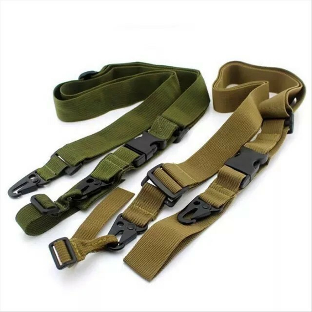 2 Point Tactical Sling Adjustable with Quick Detach Clips