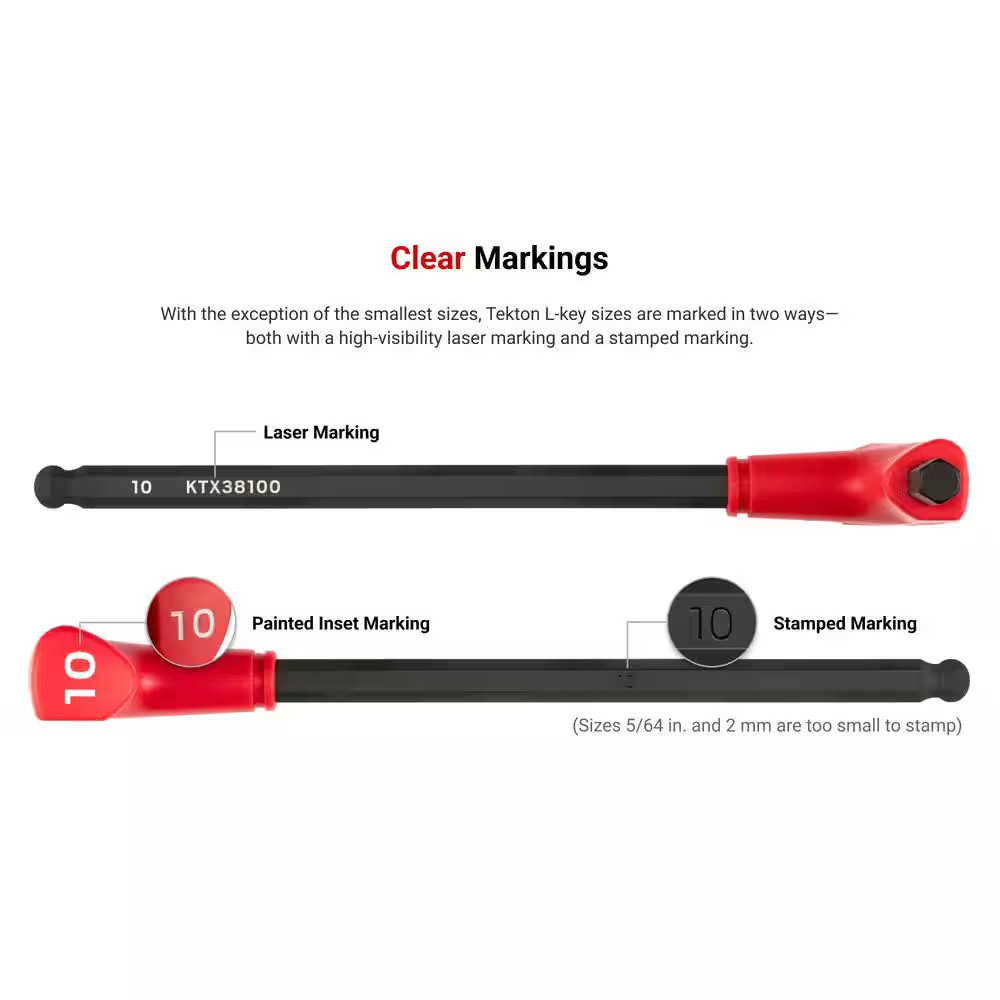 5/64 In. Ball End Hex T-Handle Key