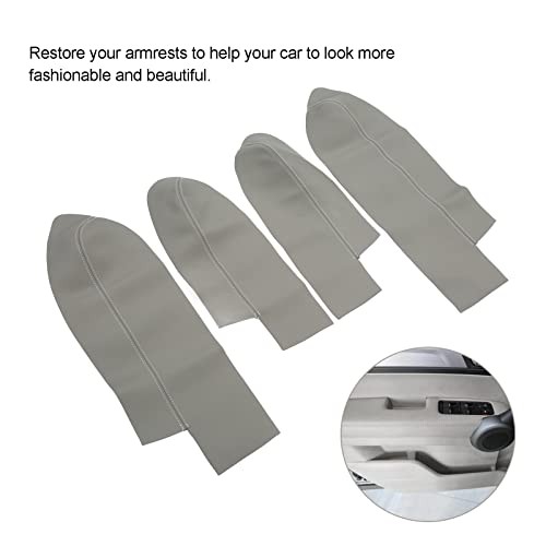Ymiko 4Pcs/Set Car Front Rear Door Panel Armrest Cover Replacement for CRV