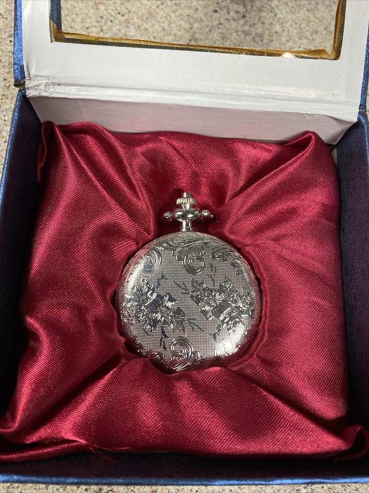 Quartz Pocket Watch In Box