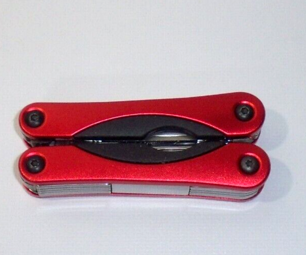 Sheffield 9-in-1 Large Red Multi-Tool