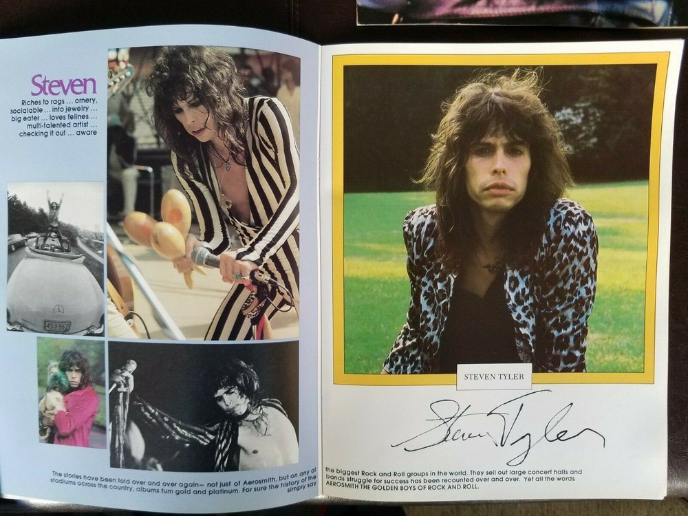 KISS World Tour 1977 Love Gun + 1977 Aerosmith, 1977 Ted Nugent, 79 Alice Cooper