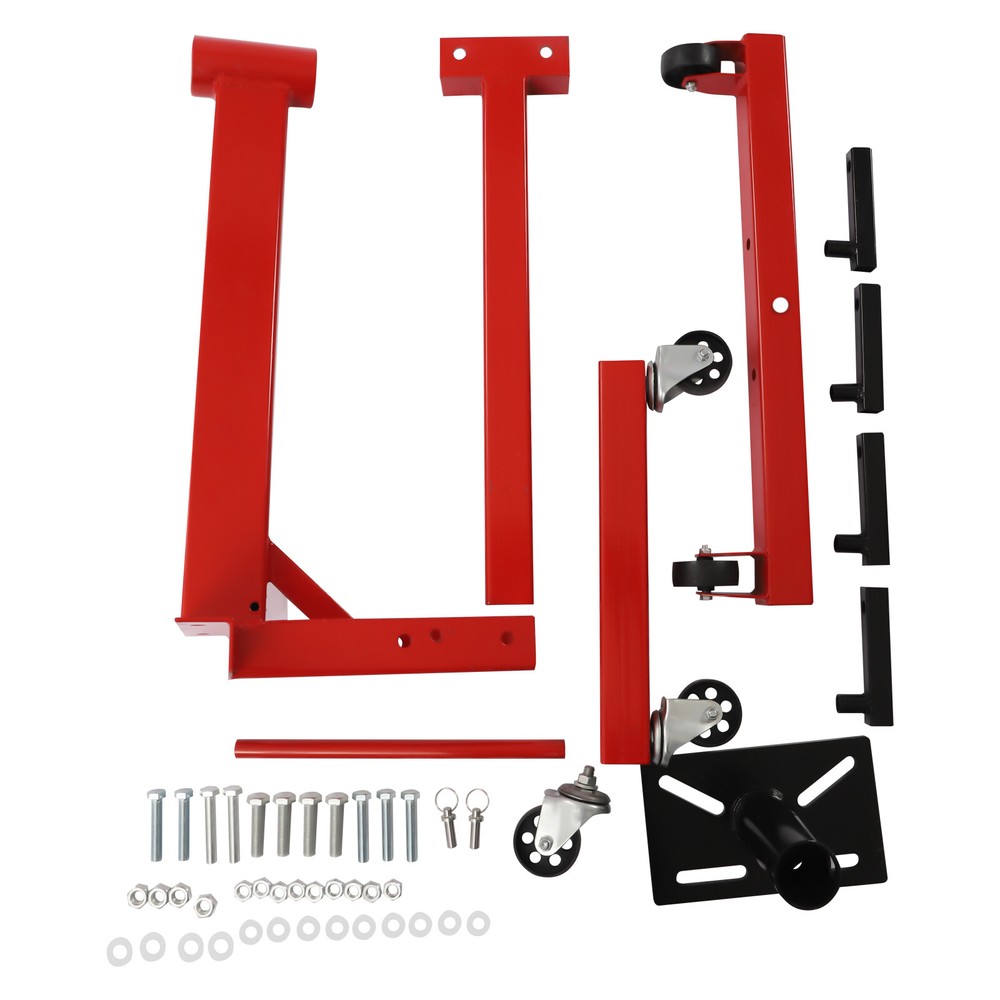 567kg/1250lbs Engine Stand Heavy-Duty Rotating Engine Holder US
