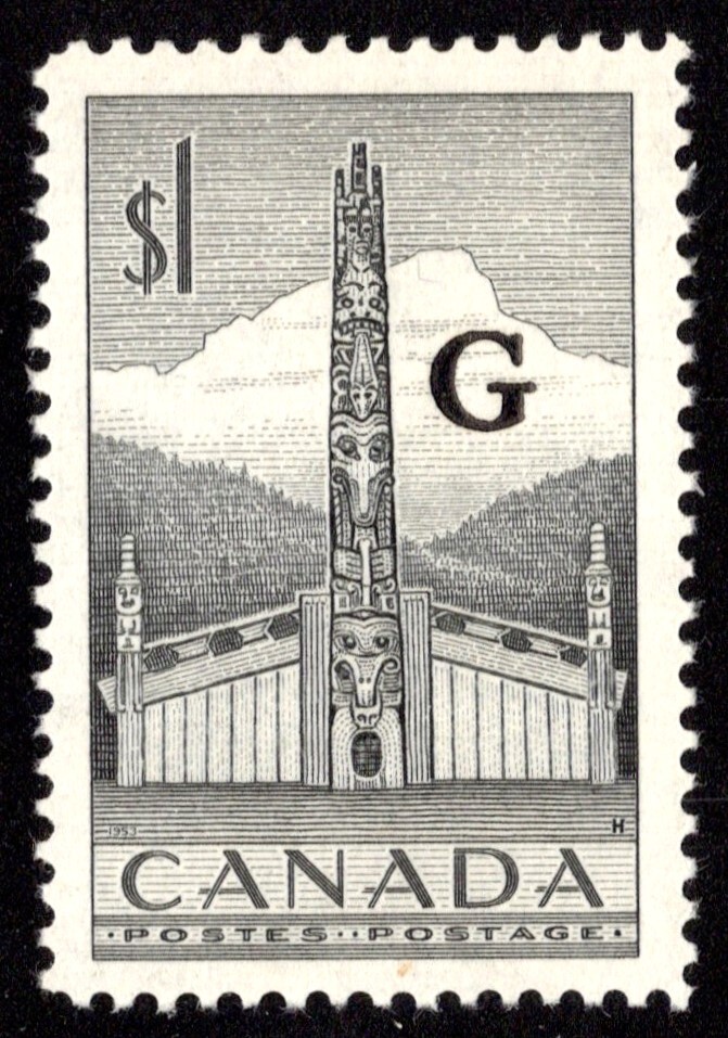 Canada Scott O32 Unused lightly hinged.