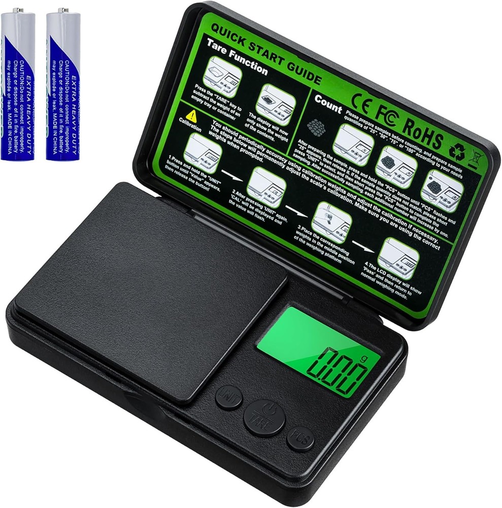 Digital Poet Gr Scale x High Precis Mini Kitchen Scale with