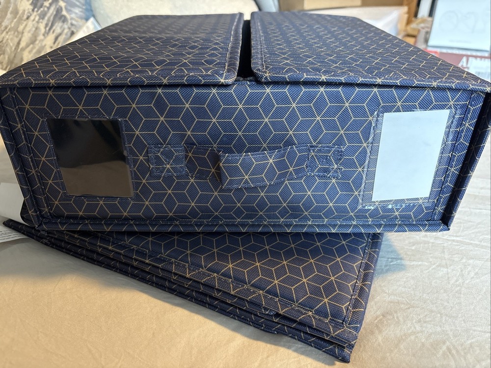 Extra Large Foldable, Bedsheet Organizers, Three Pack ￼