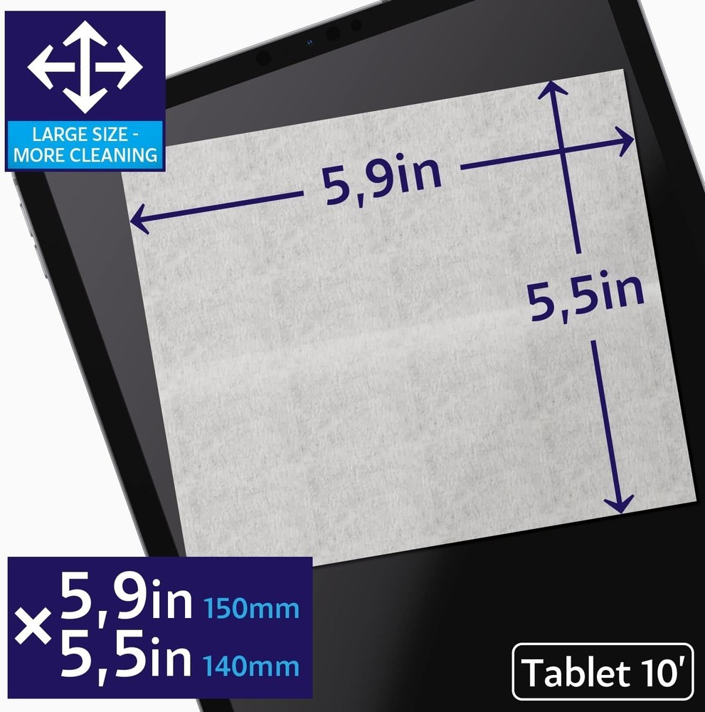 Glasses Wipes for Electronics - 600 Individually Wrapped