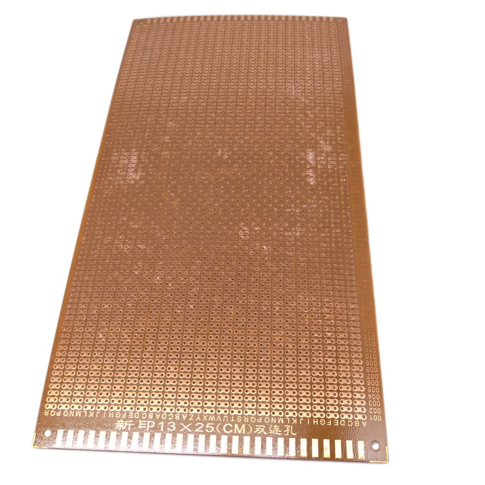 2pcs Prototype PCB Universal Bread Board 13 x 25cm Sigle Side Copper