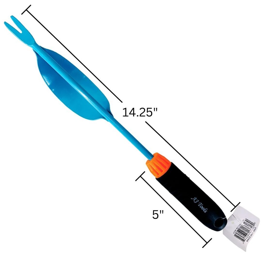 HOMEGARDEN Mini Garden Weed Puller with Ergonomic Grip