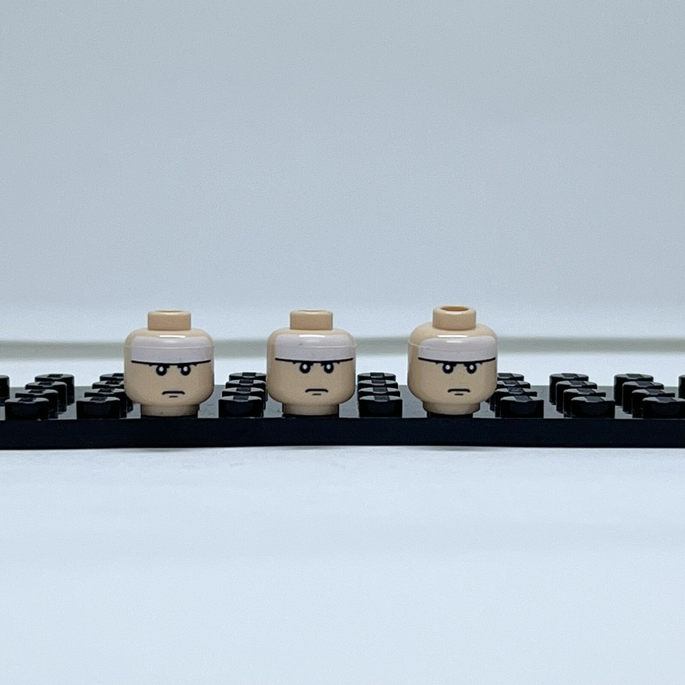 LEGO 3X Batman Head  BAT024 3626pb0260