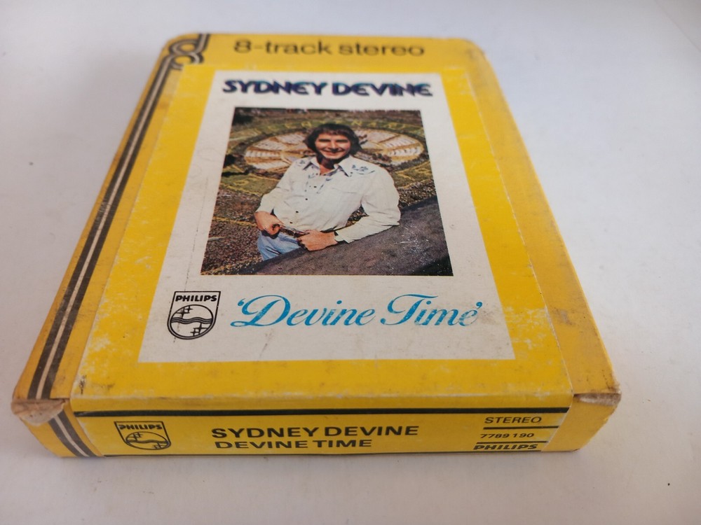 Sydney Devine Devine Time 8 Track Tape Cartridge [NOT SERVICED / UNTESTED]