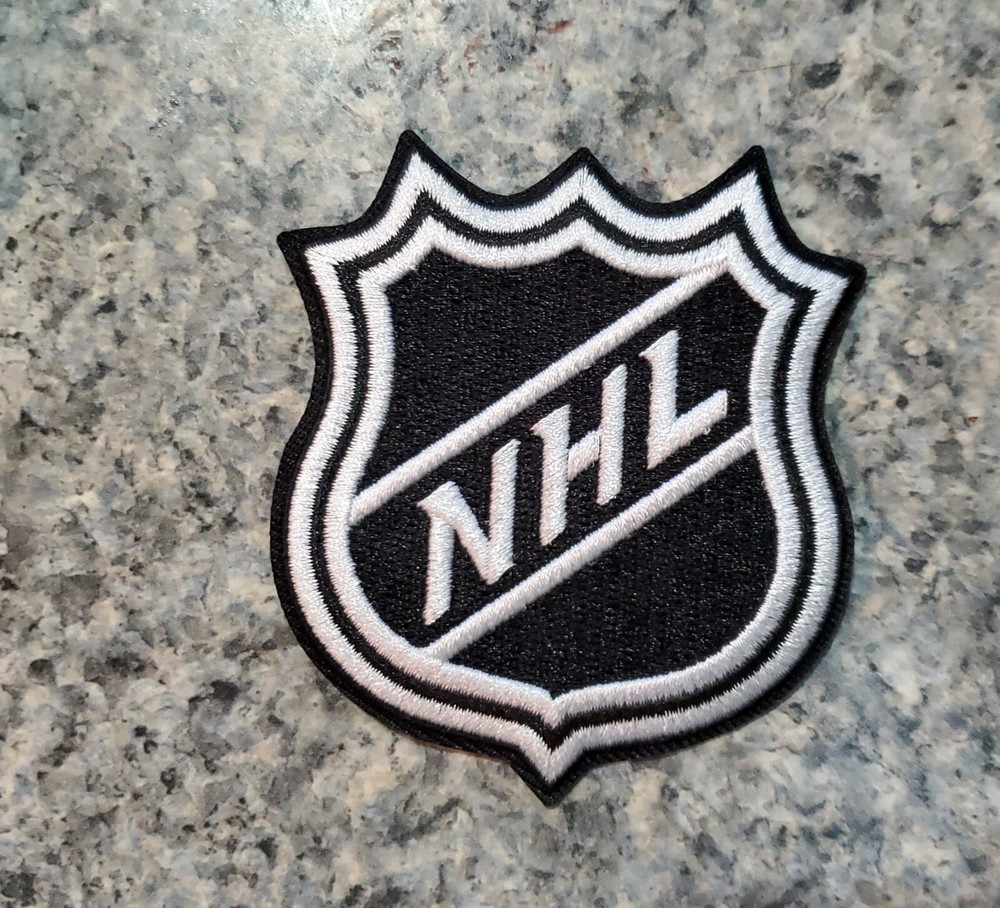 NHL Vintage Logo Patch. Embroidered. Iron On. 3"x3"