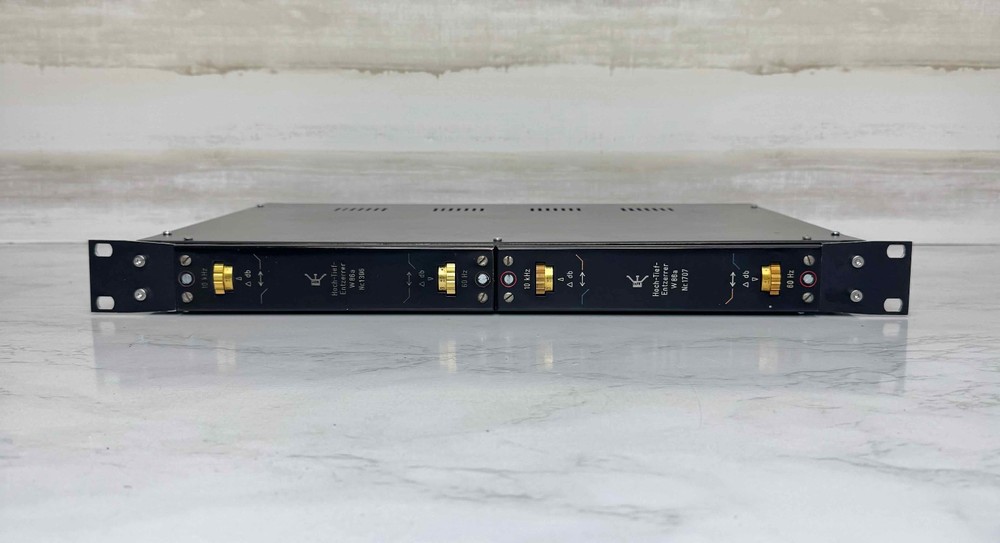 Eckmiller W86a Passive EQ Racked Pair