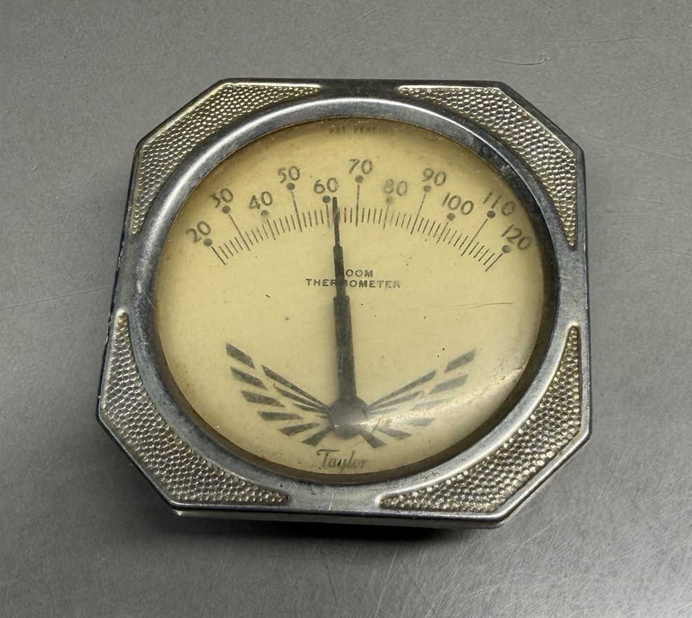 Taylor VINTAGE Room Thermometer Small