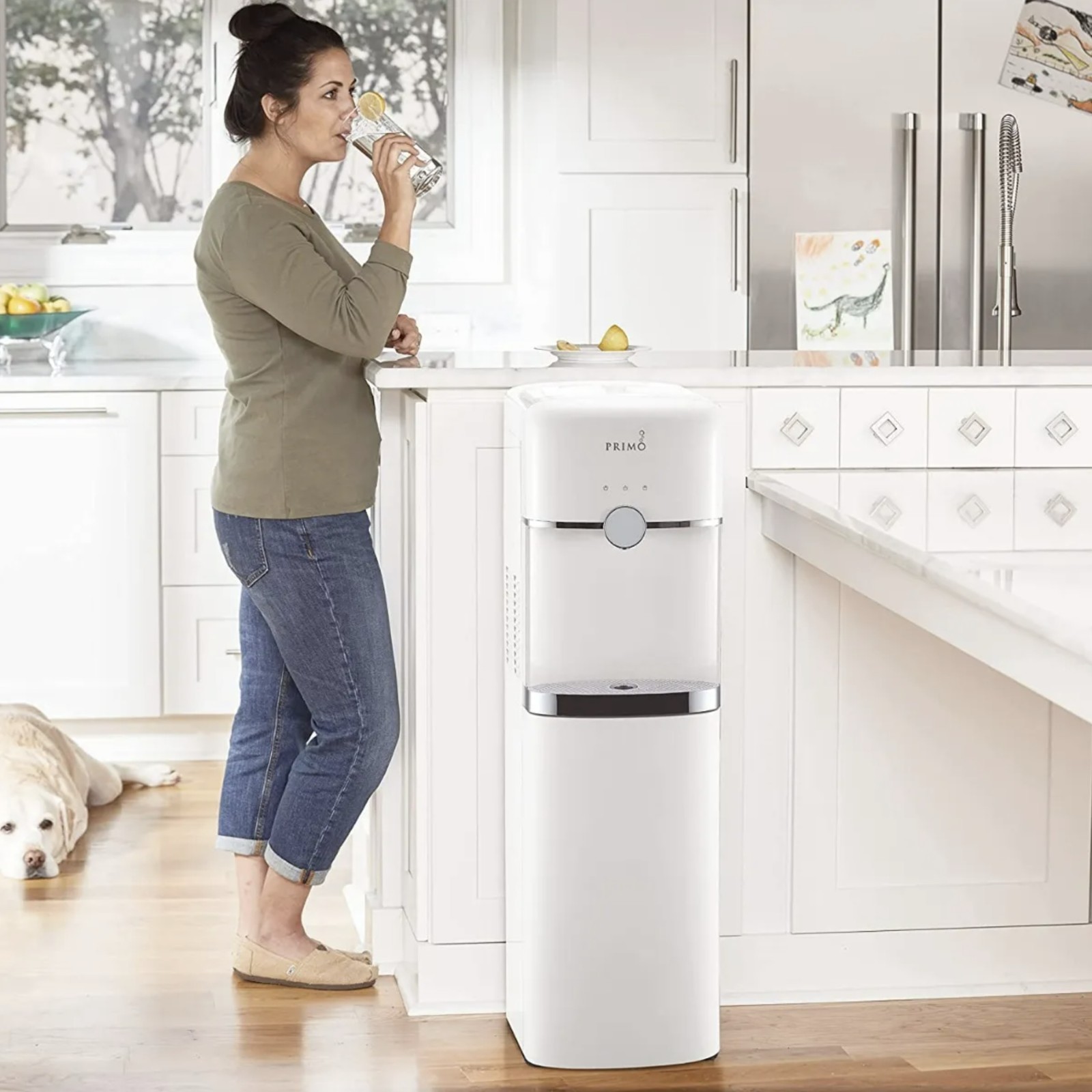 Brand New Primo Smart Touch Bottom Load Water Dispenser Hot Cold White 601324-C