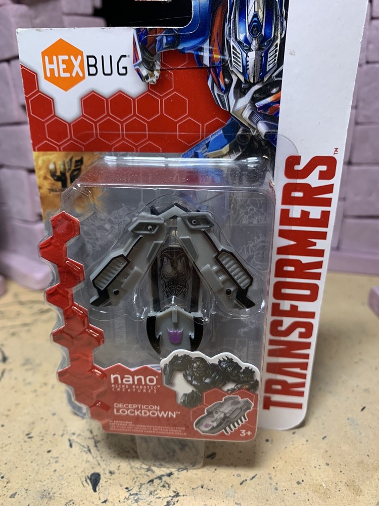 New Hexbug Transformers Deception Lockdown Nano Micro Robotic Creatures
