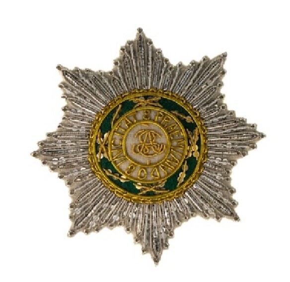Kingdom Poland SAR Order of St.Stanislaus Embroidered star, replica 1765-1831