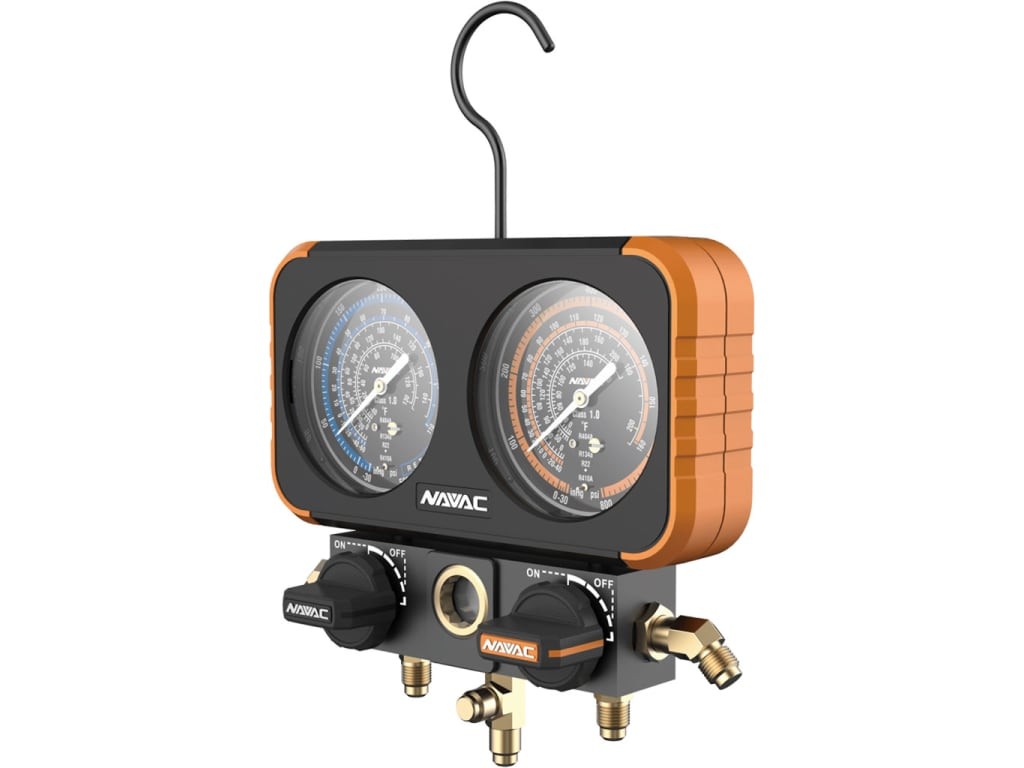 NAVAC N2A4 Manifold Gauges