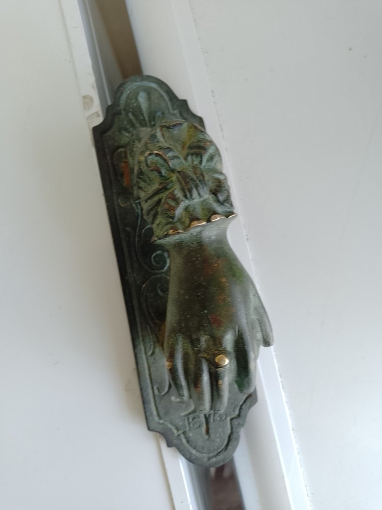 Original Victorian Brass/Bronze Door Knocker
