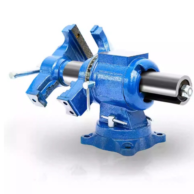360-degree Rotating Table Vise Double-jaw Bench Vise Multi-functional Table Vise