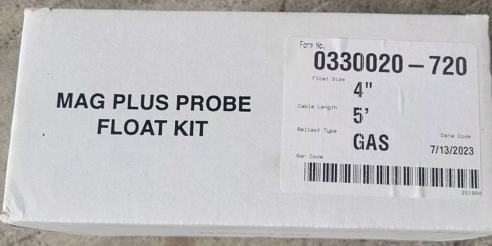 Veeder-Root Gilbarco 4" Gas Mag Plus Probe Float Kit 330020-720