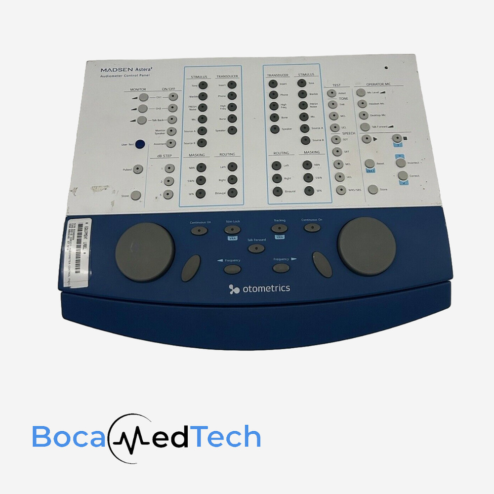 Madsen Astera 2 Audiometer Control Panel Otometrics