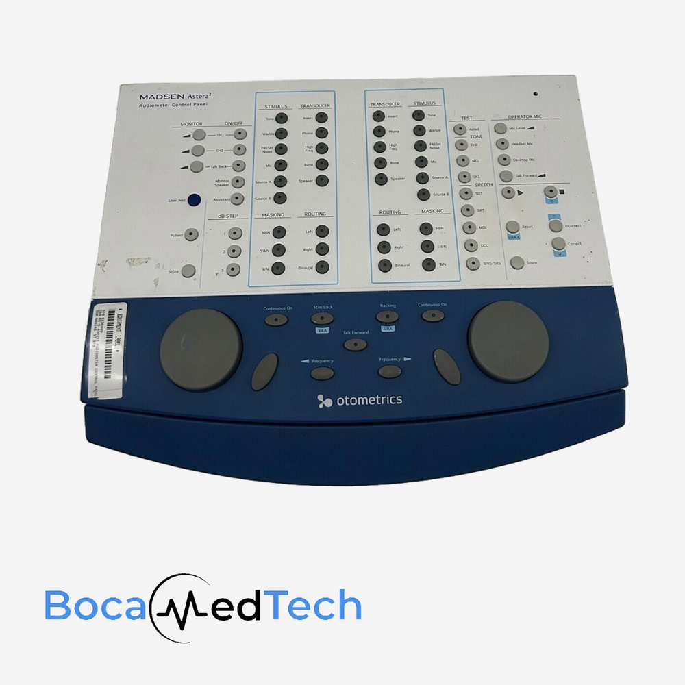 Madsen Astera 2 Audiometer Control Panel Otometrics