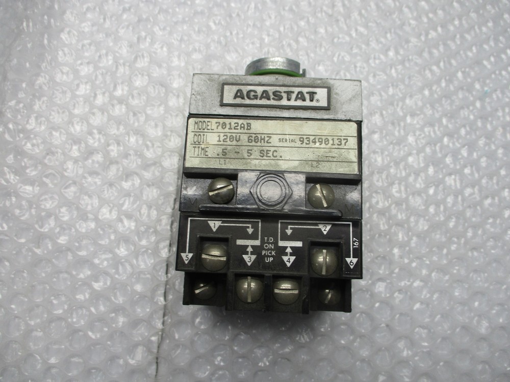 AGASTAT 7012AB TIMING DELAY RELAY 30VDC NSNP