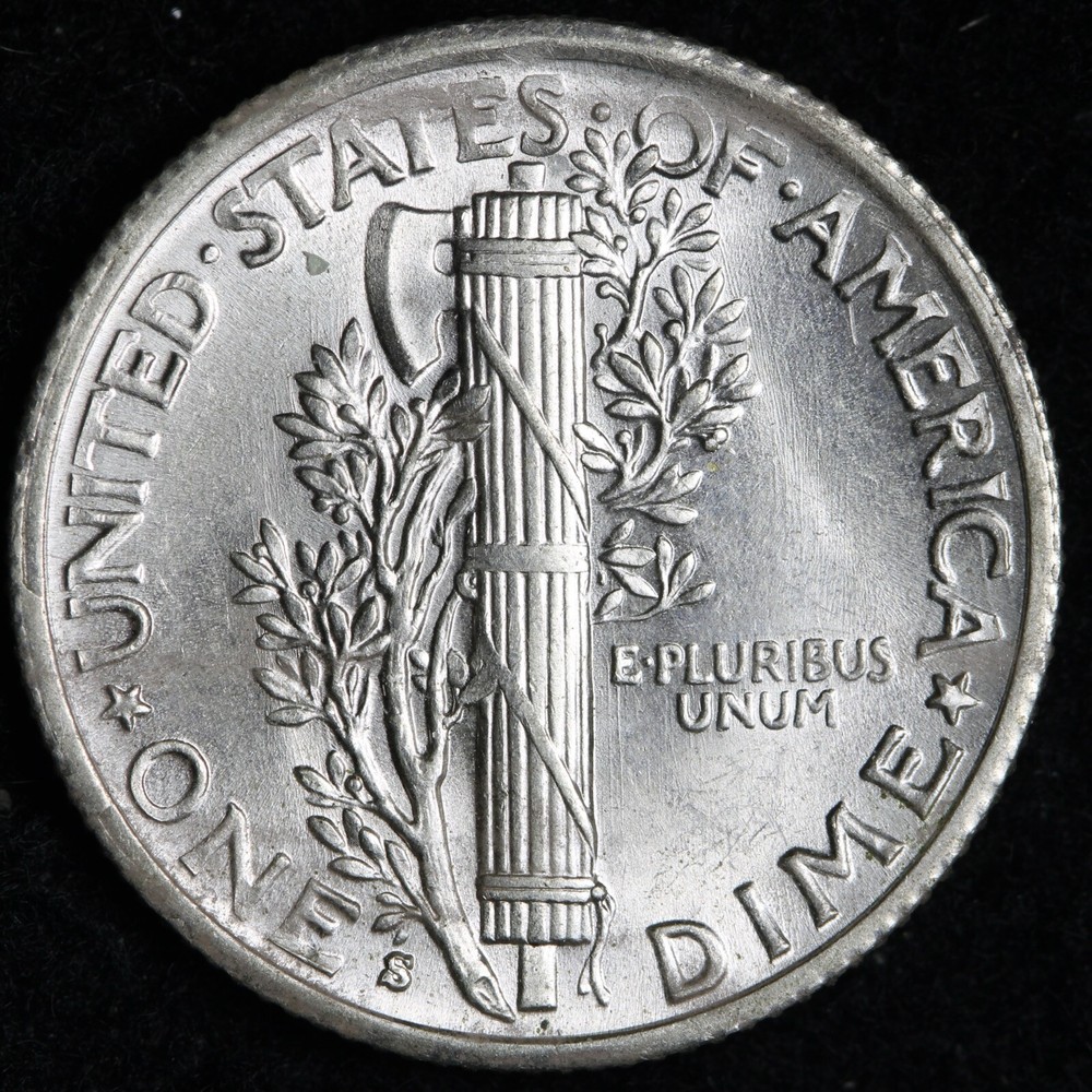 1940-S Mercury Silver Dime GEM BU *UNCIRCULATED* MS E292 T