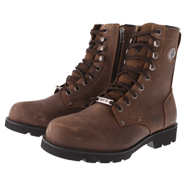 BKS Tornado WP Motorcycle Boots Brown
