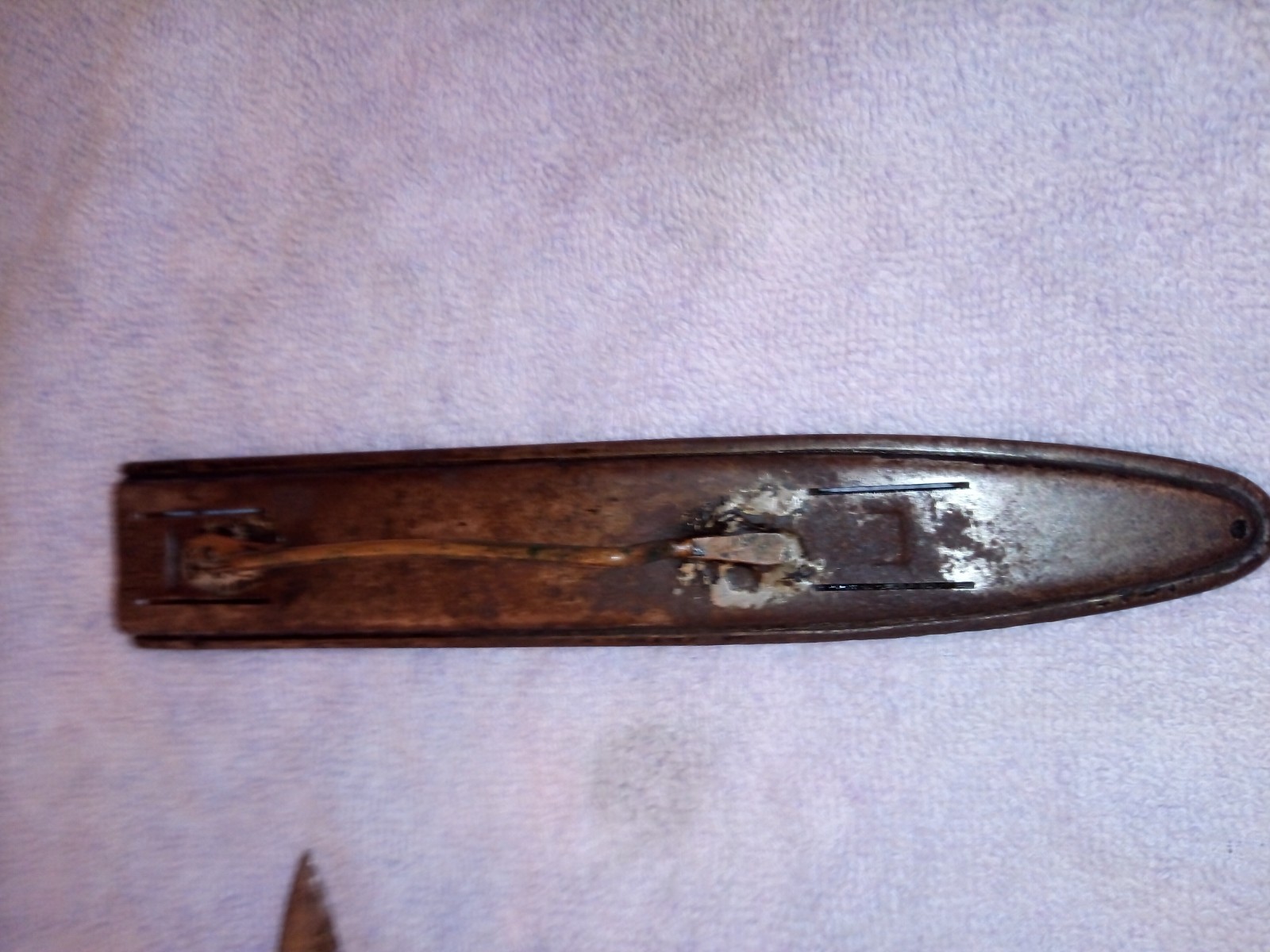 Original WW1 1918 LF&C trench knife, Theater Modified with original sheath