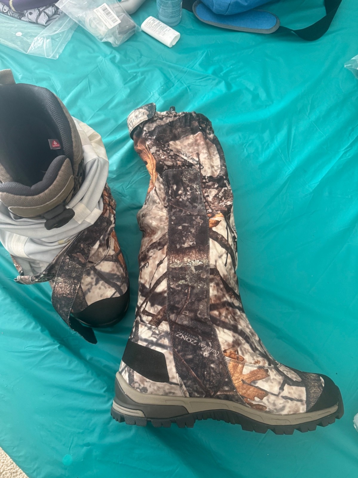 Cabela's Instinct Lynx Waterproof Winter Boots Men's 9.5D Camo