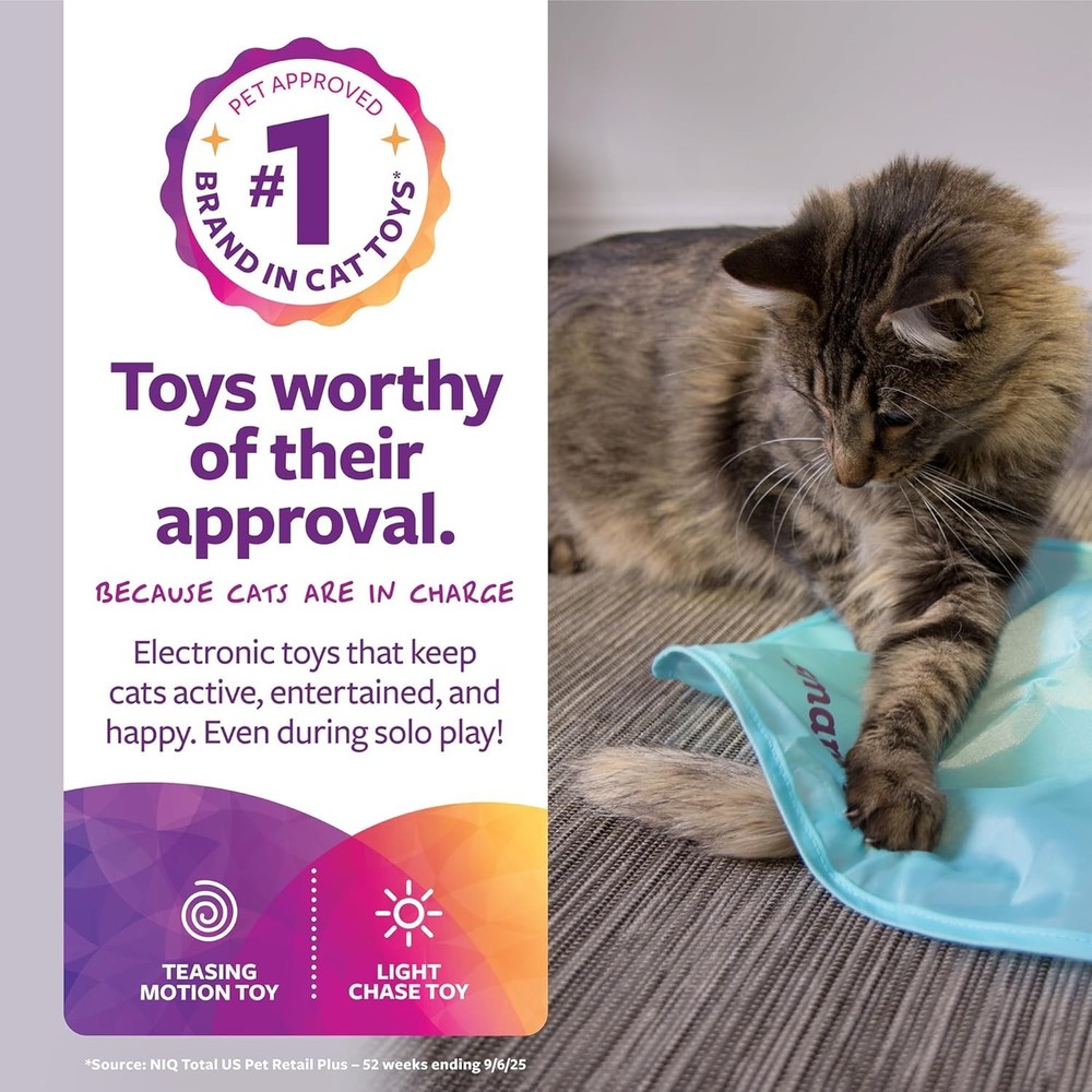 Interactive Electronic Motion Cat Toy - Mimics Real Prey for Engaging Play