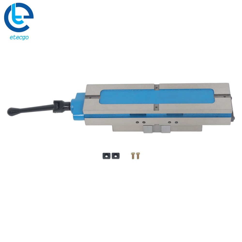 4" Double Lock CNC Precision Vise Double Action Milling Machine Vise Workholding