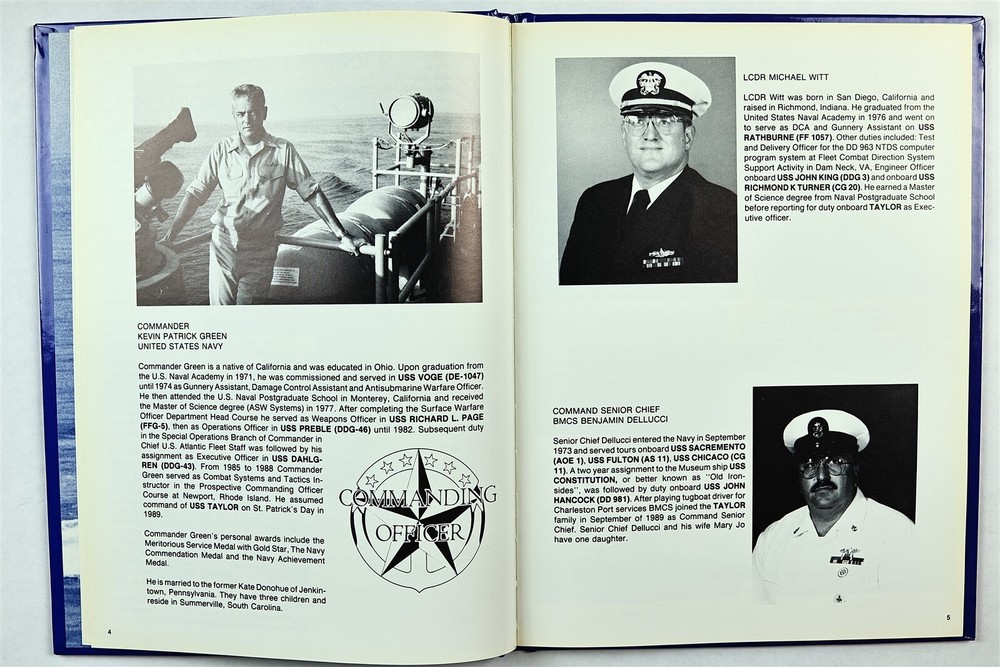 USS Taylor (FFG-50) 1990 Deployment Cruise Book