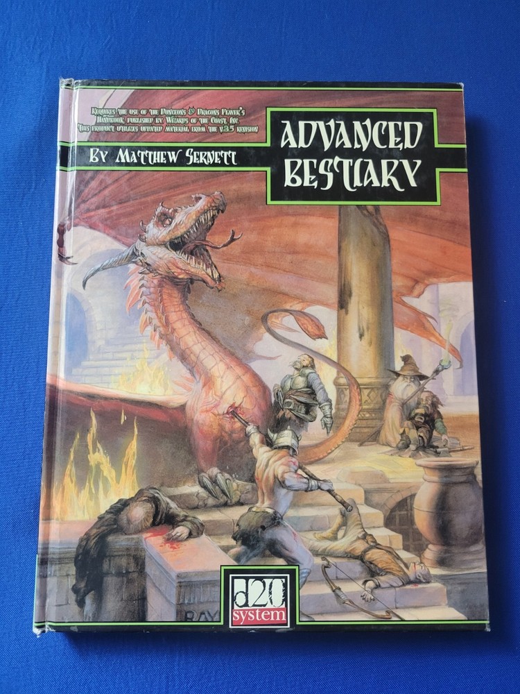 Advanced Bestiary - Green Ronin