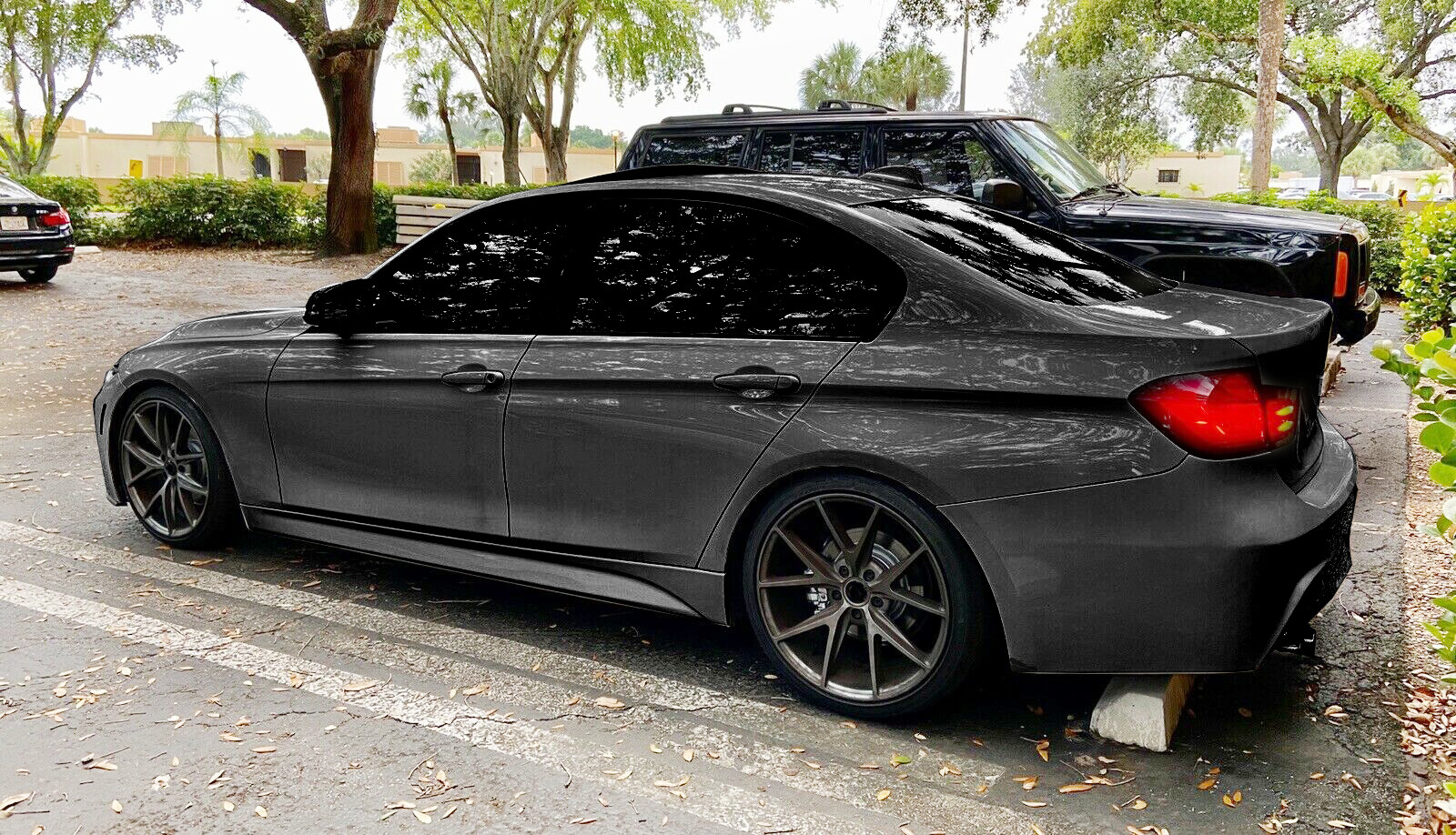 For 12-18 F80 M3 STYLE SIDE SKIRTS ROCKER PANEL FOR BMW F30 F31 3 SERIES SEDAN