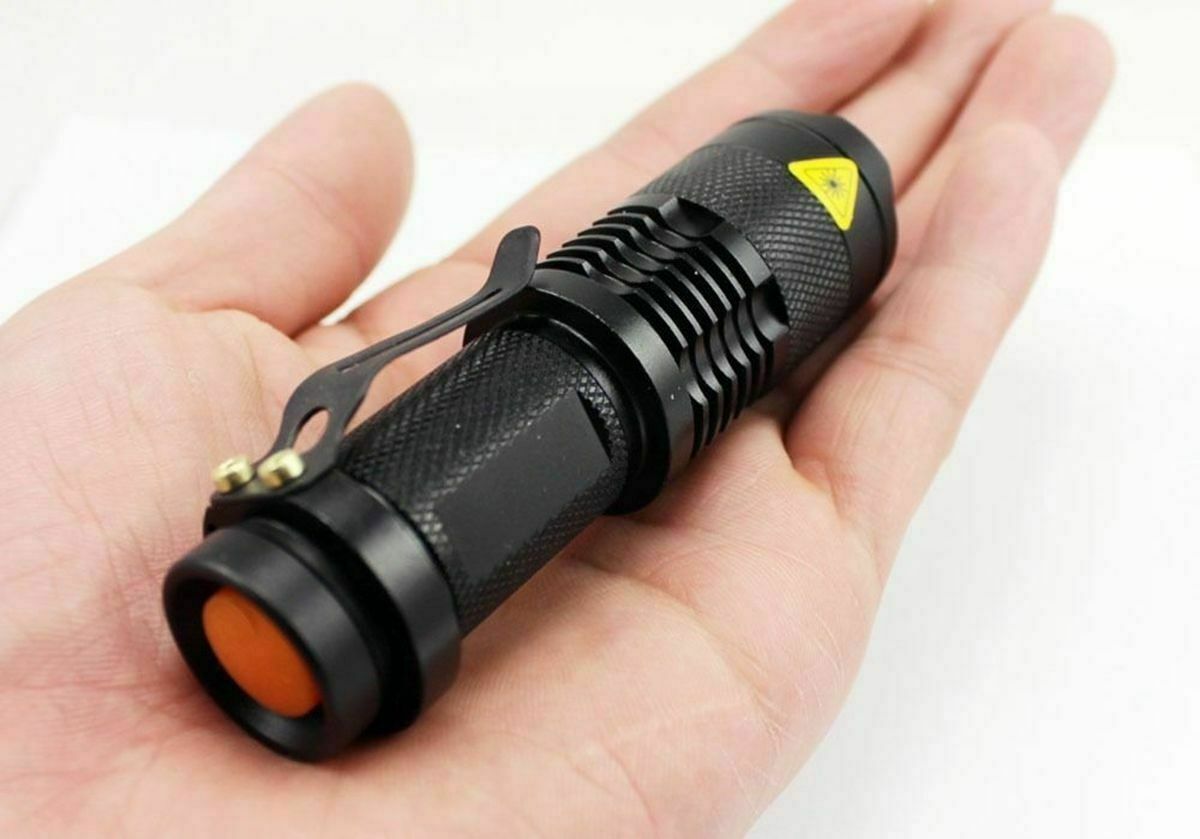 LED Tactical Flashlight Military Grade Handheld Torch Light