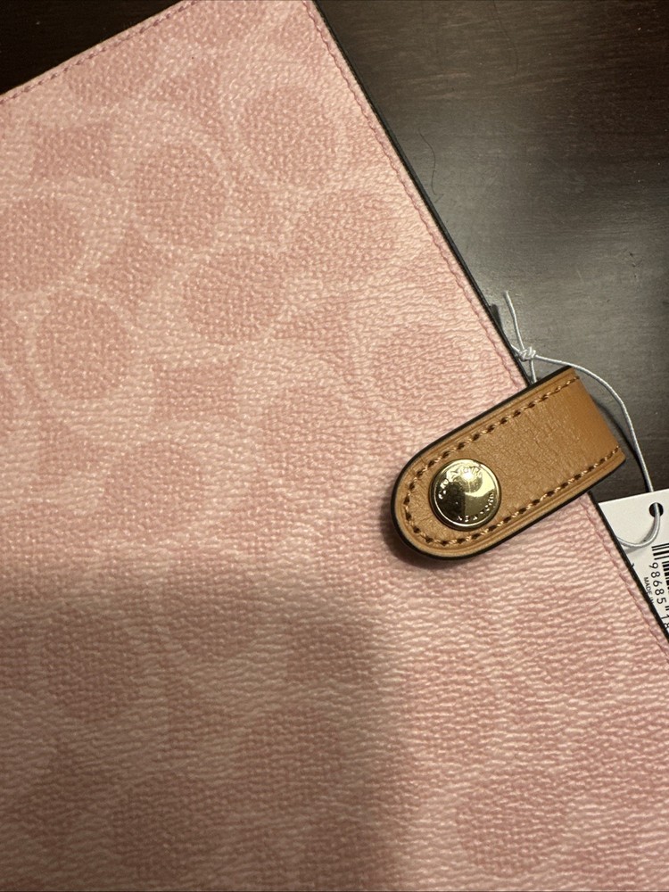 Coach Powder Pink Notebook