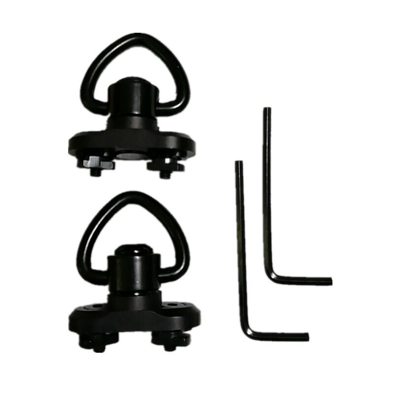 2 Pack Sling Mount Push Button QD Sling Swivel Adaptor US STOCK