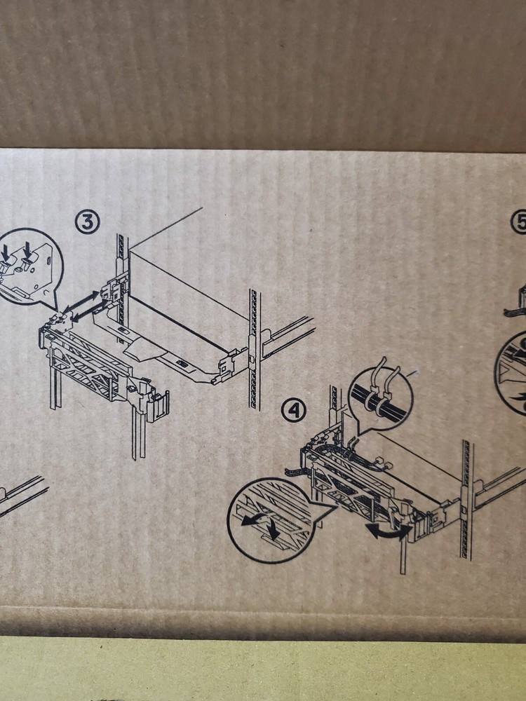 Rack Wire Orginizer KIT RCKRL CMA SRP 2U New